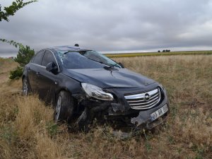 Konya'da otomobil şarampole devrildi: 6 yaralı