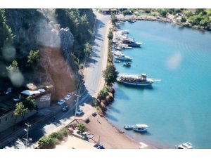 Jandarma Trafik Marmaris’i havadan denetledi