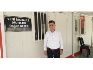 Muhtarlık bürosunu soymak istediler