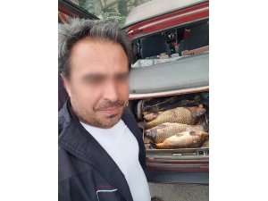 Konya'da kaçak avcıya para cezası