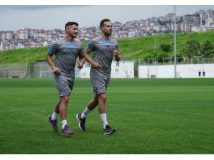 Trabzonspor'da 7 futbolcuya özel antrenman