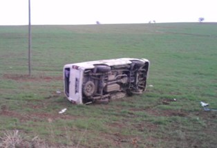 Hüyük'te trafik kazası