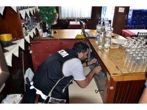 Adana’da sahte içki operasyonu