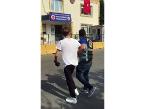 İstanbul’da diziyle otomobil kullanan maganda yakalandı