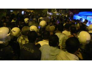 Samandağ’da izinsiz eyleme müdahale