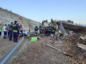 Devrilen Tır’da ölen 3 kişinin cenazesi memleketleri Iğdır’a gönderildi