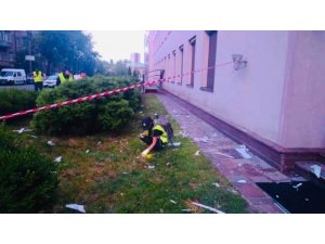 Ukrayna’da bir TV kanalına el bombalı saldırı düzenlendi