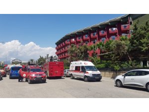 Alanya’da otel yangını korkuttu