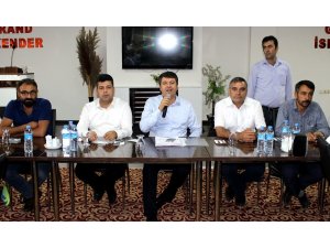 Milletvekili Tutdere muhtarlar ile sorunları konuştu