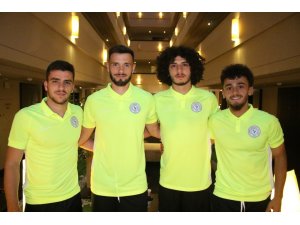 Çaykur Rizespor yeni transferler kampa katıldı