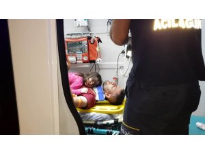 Kazada küçük kızın feryadı yürek dağladı