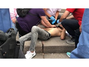 Başkentte ‘yan baktın’ kavgası kanlı bitti: 1 yaralı