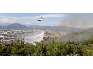 Fethiye’deki orman yangını söndürüldü