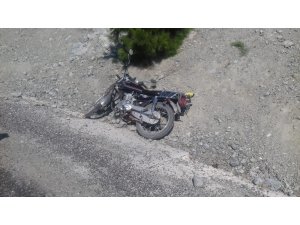Gölbaşı İlçesinde motosiklet kazası
