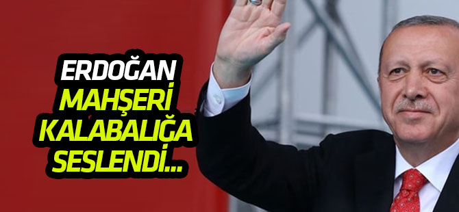 Erdoğan mahşeri kalabalığa seslendi... Tarihi gece...