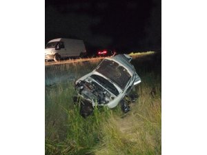 Kamyonet takla attı: 1 ölü