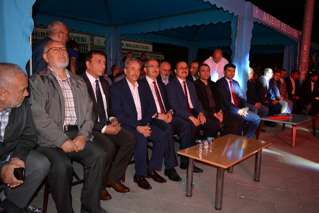 Rektör Şahin’den Akşehir’de 15 Temmuz Açık Hava Konferansı
