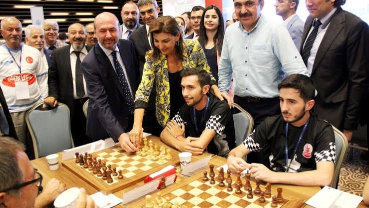 Türkiye Kulüpler Satranç Şampiyonası Finalleri Konya'da başladı