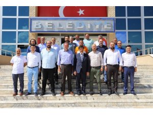 Erzincanspor yönetiminden Başkan Aksun’a ziyaret