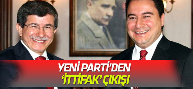 Ahmet Davutoğlu'na yakın kaynaklardan "ittifak" çıkışı