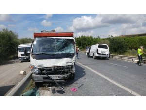 Arnavutköy’de trafik kazası: 2 yaralı
