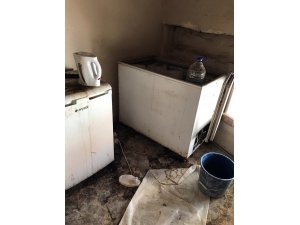 Ekmek fırınındaki sağlıksız ortam görevlileri bile şaşırttı