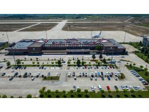 Yenişehir havalimanı rekor kırdı