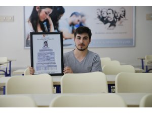 YKS birincisinin hedefi diplomat olmak