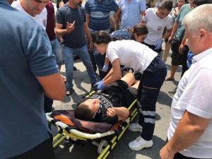 12 yaşındaki çocuğa otomobil çarptı