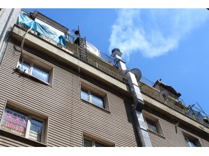 Elazığ’da baca yangını