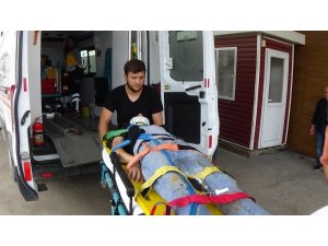 Otomobille tartıştığı kardeşine çarptı