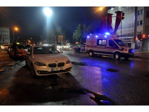 Başkent’te aday sürücü yayaya çarptı