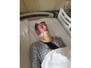 Asansör boşluğuna düşen genç ağır yaralandı