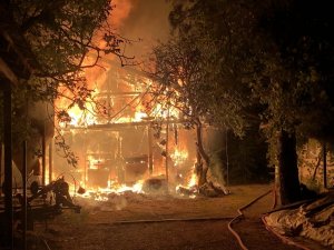 Yangında can pazarı...Bursa’da can kurtarmak için zamanla yarış