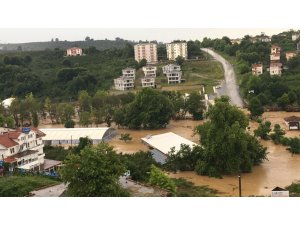 Düzce’de aşırı yağışlar Cumayeri ve Akçakoca ilçelerini vurdu