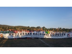 15 Temmuz kahramanı adına futbol turnuvası yapıldı