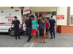 Manavgat’ta kavga eden yabancı uyruklu 7 kişi sınır dışı edildi