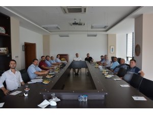 ÇTSO yönetim kurulu, 14 numaralı meslek grubuyla buluştu
