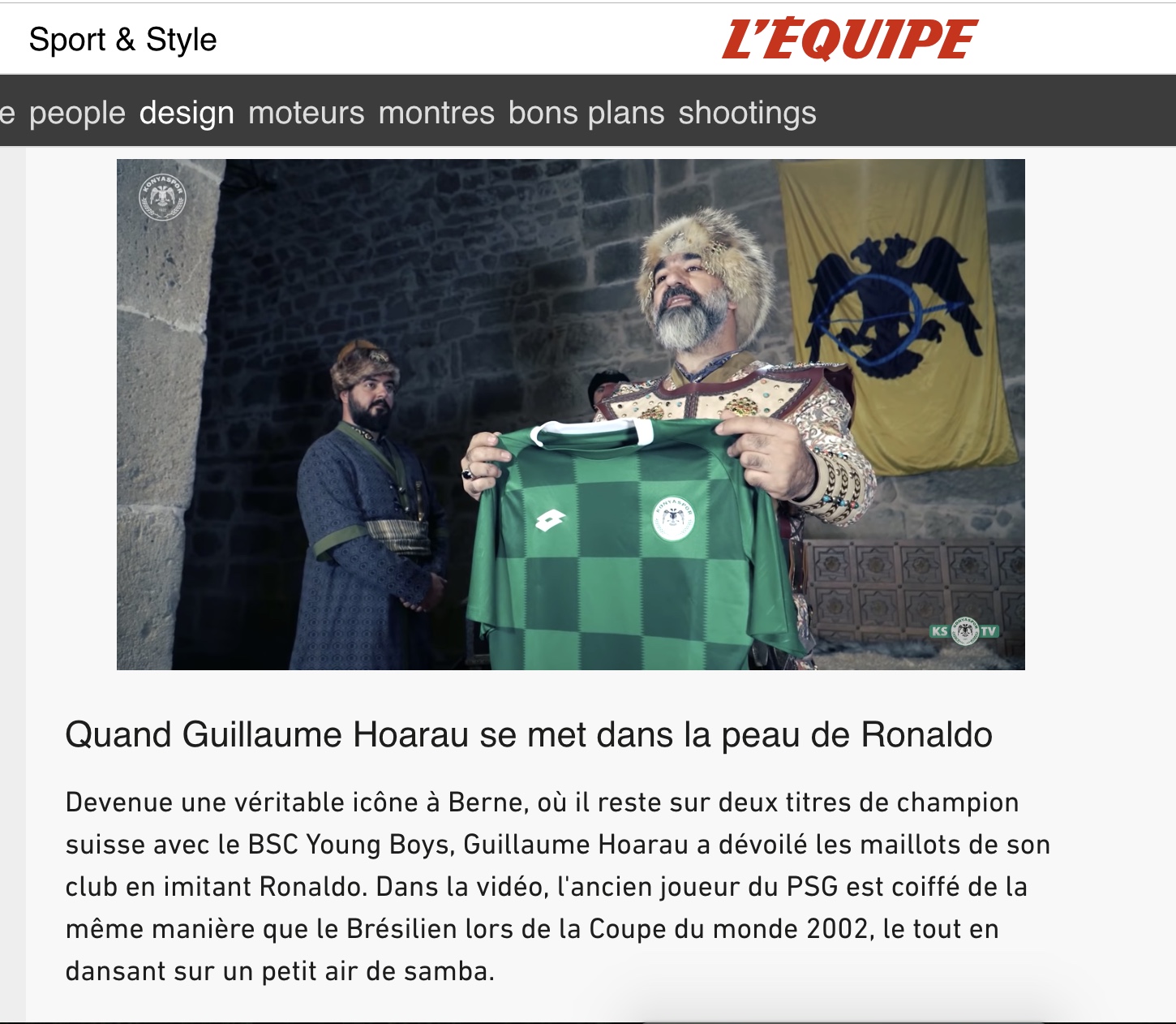 Fransız medya kuruluşunda Konyaspor'a övgü