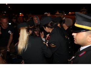 Şehit binbaşının cenazesi Samsun’a getirildi