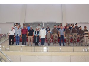 Şehit Özel Harekat Polisi Kübra Doğanay ve Cennet Yiğit Muaythai şampiyonası başladı