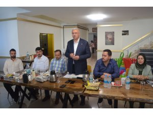 AK Parti Karaman teşkilatı basınla buluştu