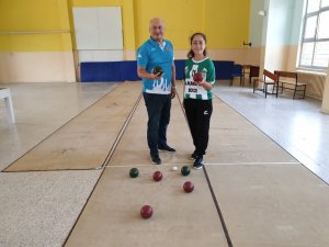 Türkiye’ye 3’üncüsü sporcu, milli takım kampına halıfleks üzerinde hazırlanıyor