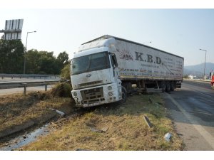 Aydın’da 5 dakikalık yağış kaza getirdi: 1 yaralı