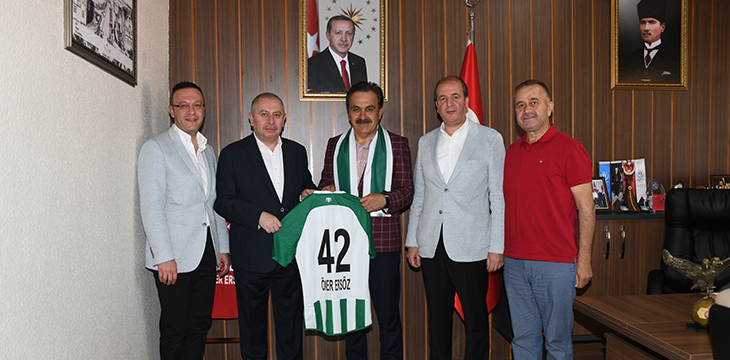 Konyaspor'dan Ersöz'e ziyaret