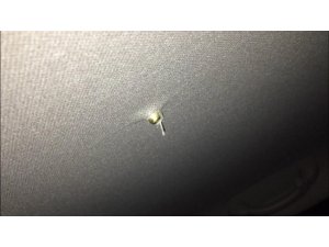 Maganda kurşunu sürücüye dehşeti yaşattı