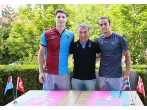 Trabzonspor’da Campi ve Erce için imza töreni düzenlendi