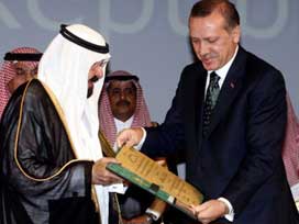 Erdoğan'a 'Kral Faysal Uluslararası Ödülü'