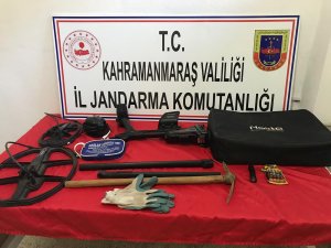 Kahramanmaraş'ta kaçak kazı yapanlara operasyon