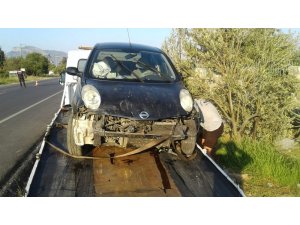 Datça’da kaza: 2 yaralı